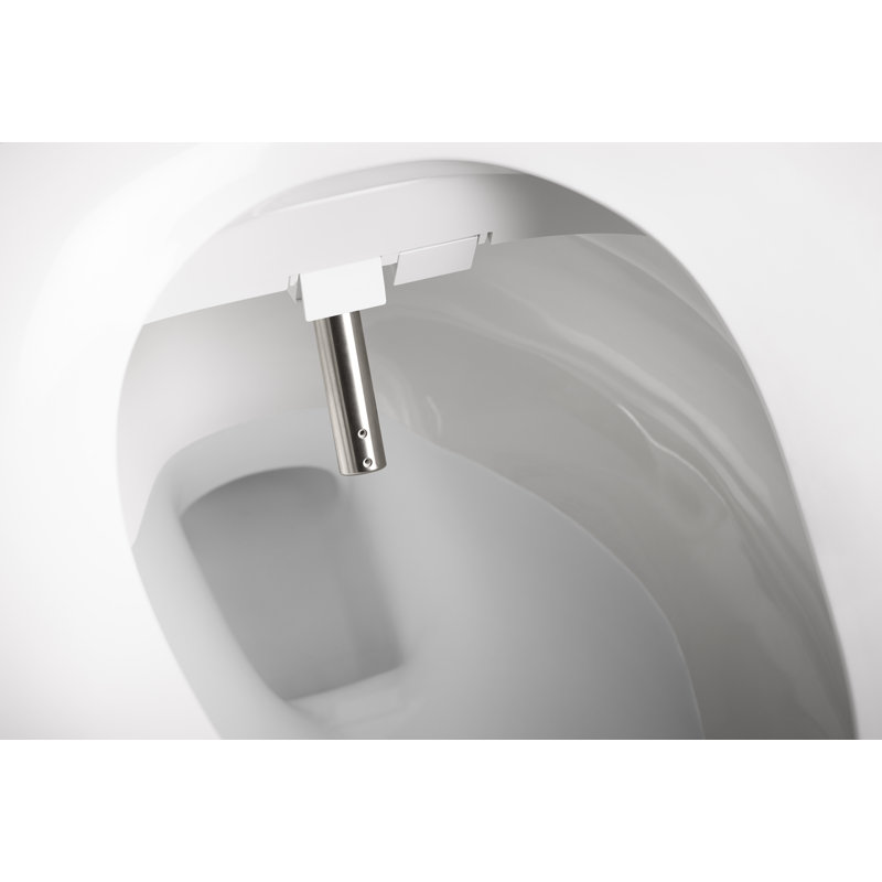 Kohler PureWash E750 Elongated Electric Bidet Toilet Seat with Remote